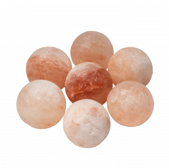 Et sæt Himalaya-saltkugler