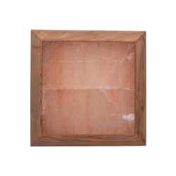 Himalaya salt lys uden lyn, cedertræ 