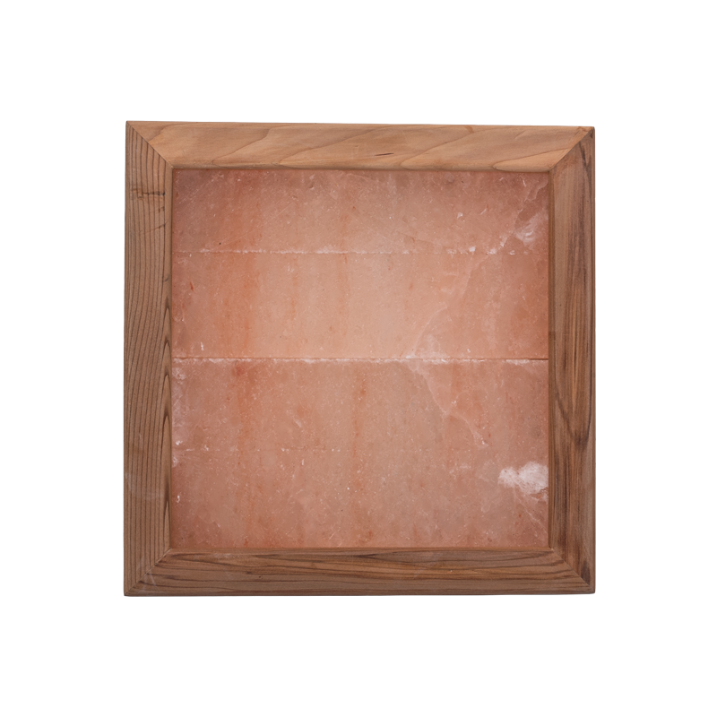 Himalaya salt lys uden lyn, cedertræ