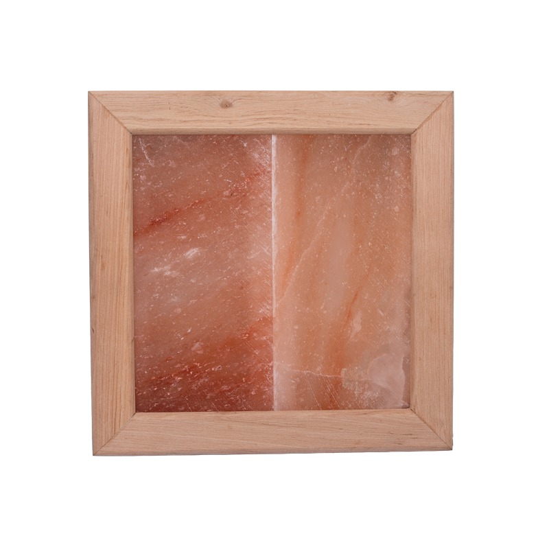 Himalaya salt lys uden lyn, sort elletræ