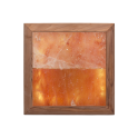 Himalaya salt lys LED, cedertræ - 0