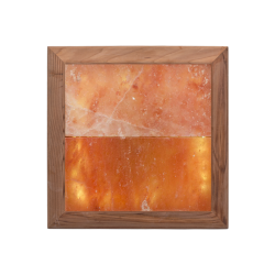 Himalaya salt lys LED, cedertræ 