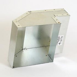 Ventilationsudløb, 150x130 mm 