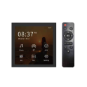 Touchscreen BT vægmonteret forstærker hjemmestereo lydforstærker B4, sort - 0