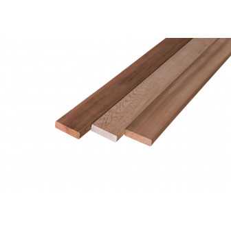 En køjeseng, 26 x 89 mm, cedertræ