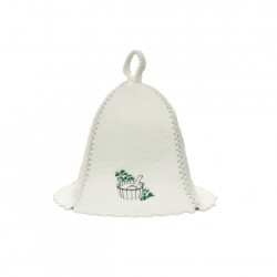 Saunahat - en spand med en slev 