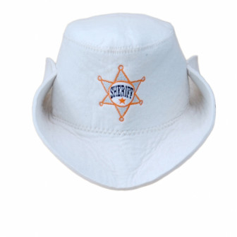 Saunahat - Sheriff, hvid