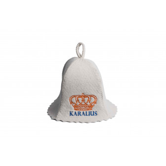Saunahat - KARALIUS, hvid
