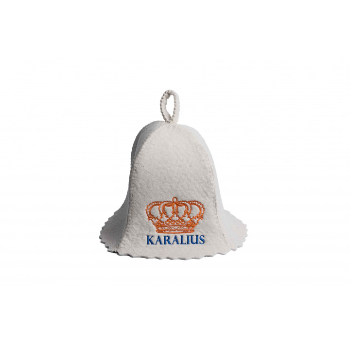 Saunahat - KARALIUS, hvid