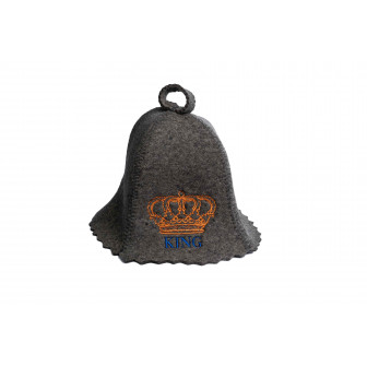 Saunahat - KING, grå
