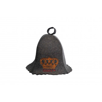 Saunahat - QUEEN, grå