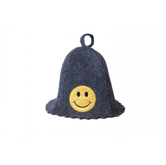 Saunahat - smil, grå