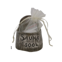 Keramisk saltbeholder til sauna - mørk 120 ml - 2