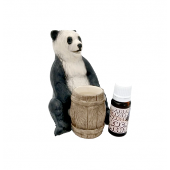 Keramisk beholder til dufte - panda