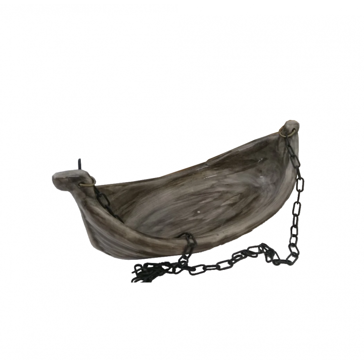 Keramisk beholder til dufte - Vikingebåd