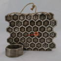 Keramisk saunatermometer - honeycomb - 2