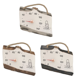 Keramisk saunatermometer - pige i vandet  Keramisk saunatermometer - pige i vandet