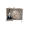 Keramisk saunatermometer - panda - 2