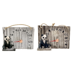 Keramisk saunatermometer - panda  Keramisk saunatermometer - panda