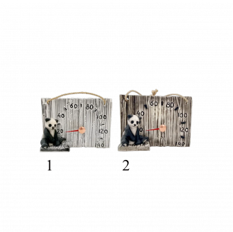 Keramisk saunatermometer - panda