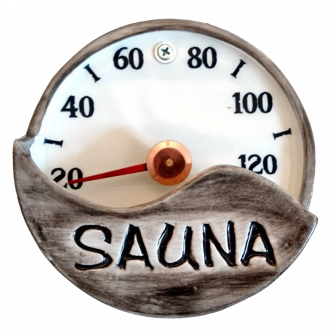 Keramisk saunatermometer - SAUNA