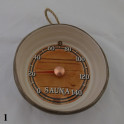 Keramisk saunatermometer - tønde - 1