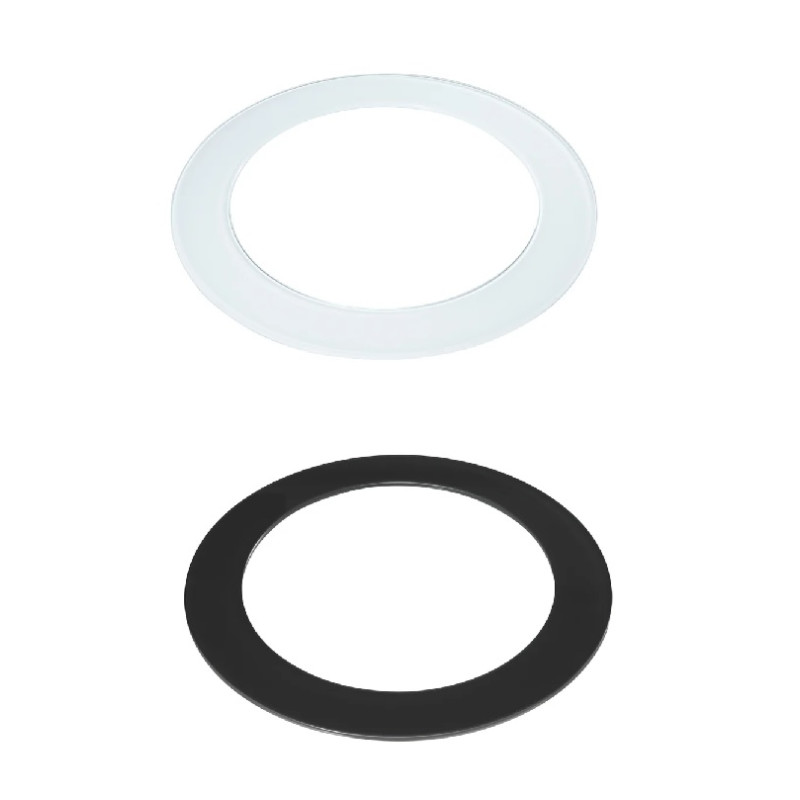 Indstøbningsflange - til TULIKIVI varmelegeme, rund