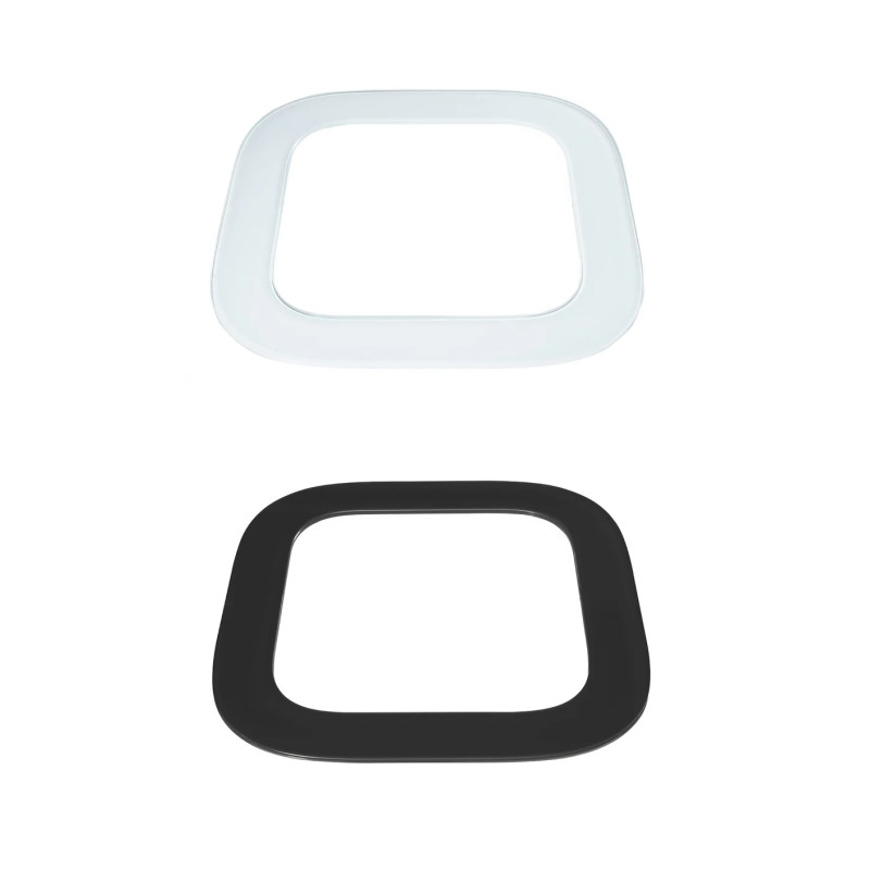 Indstøbningsflange - til TULIKIVI varmelegeme, firkantet