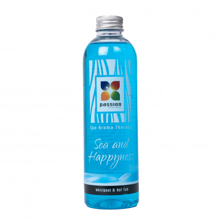 PASSION aromaterapi duft til boblebade og spabade, hav og lykke 250 ml