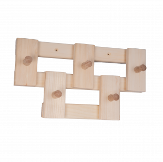 Lindetræsbøjle med 5 kroge