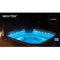 Hydromassage pool NOVITEK LUMISPA M - 4