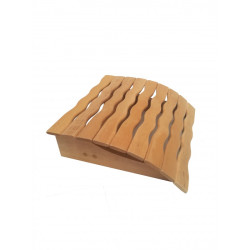 Hovedstøtte til sauna 45x35 cm, bølget  Hovedstøtte til sauna 45x35 cm, bølget