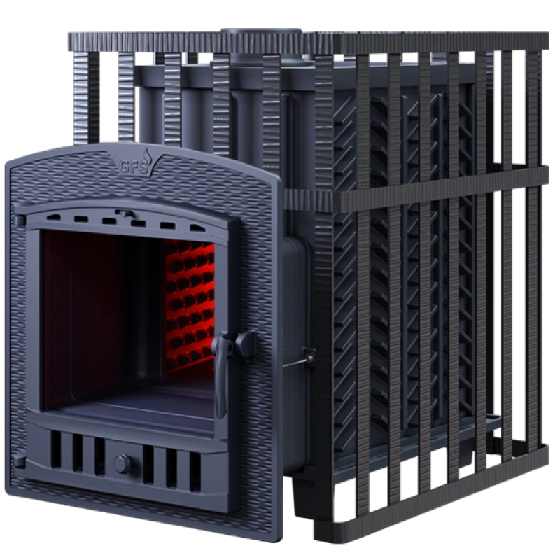 Brænde saunaovn GEFEST - GFS ZK 30 (P2) i gitteret