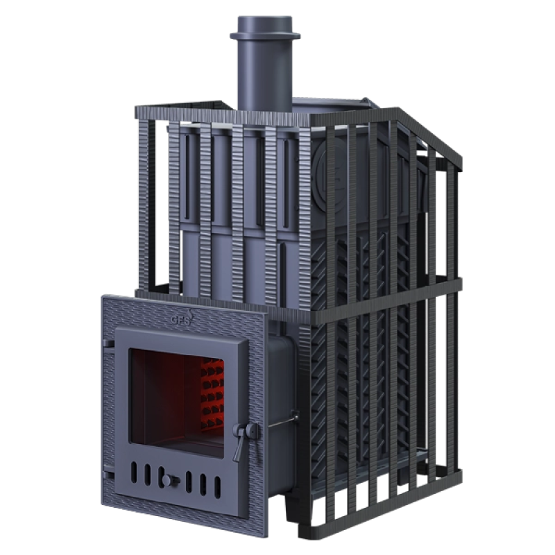 Brændeovn til sauna GEFEST - GFS ZK Uragan 18 (M) i rist