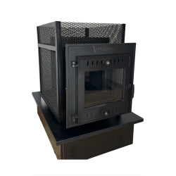 Brænde saunaovn - SUMMIT Mont Blanc åben 