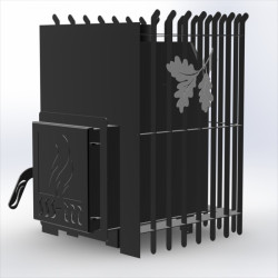 Brændefyret saunaovn - TEPLODAR ETNA 12 