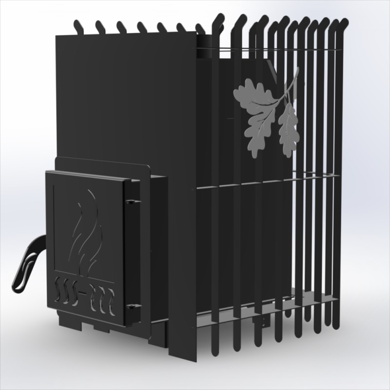 Brændefyret saunaovn - TEPLODAR ETNA 12