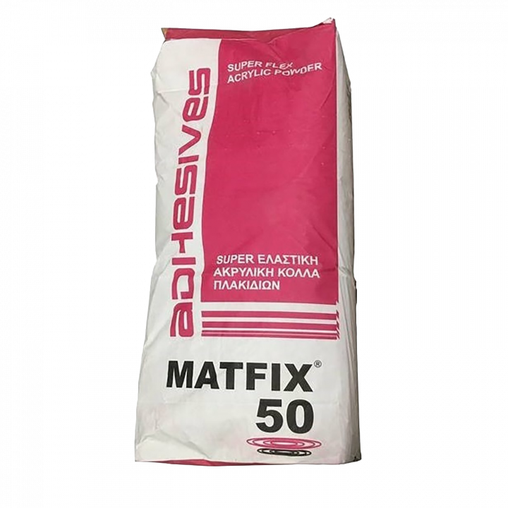 Matfix-klæbemiddel til dekorative sten