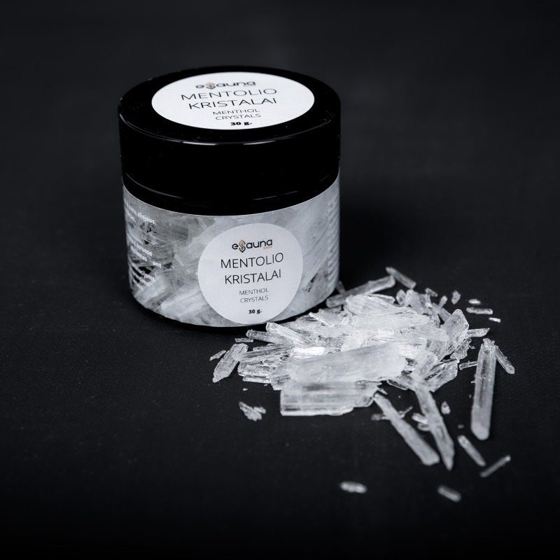 Mentol krystaller sauna 30 g