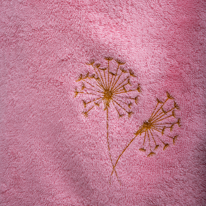 Dame saunaforklæde - PINK