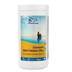 MULTI-tabletter CHEMOFORM 200 g, 1 kg  MULTI-tabletter CHEMOFORM 200 g, 1 kg