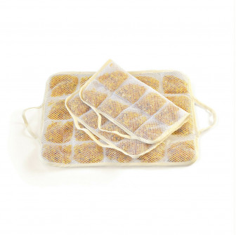 Amber / Linned Sauna Pude Natural 100%