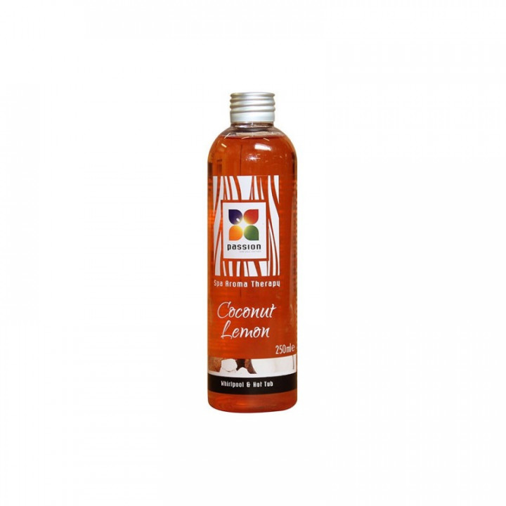 PASSION aromaterapi duft til boblebade og spabade - Coconut Lemon, 250 ml