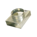 Sideovergang - 90°, diameter 120 mm - 0