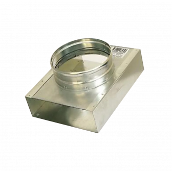 Sideovergang - 90°, diameter 120 mm