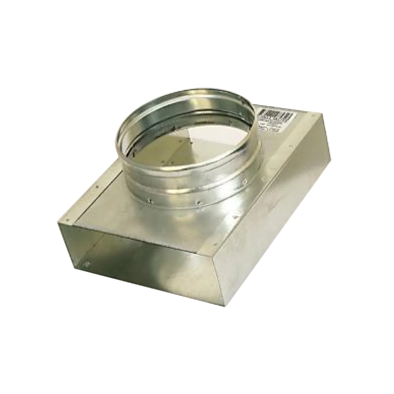 Sideovergang - 90°, diameter 120 mm