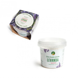 Havsalt med lavendel æterisk olie
