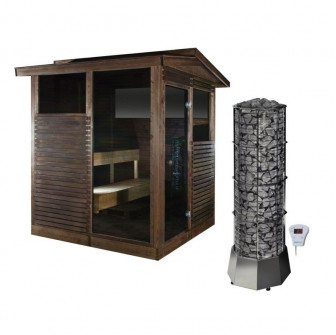 Saunahus Narvi Kota Pihasauna Softy 9 kW