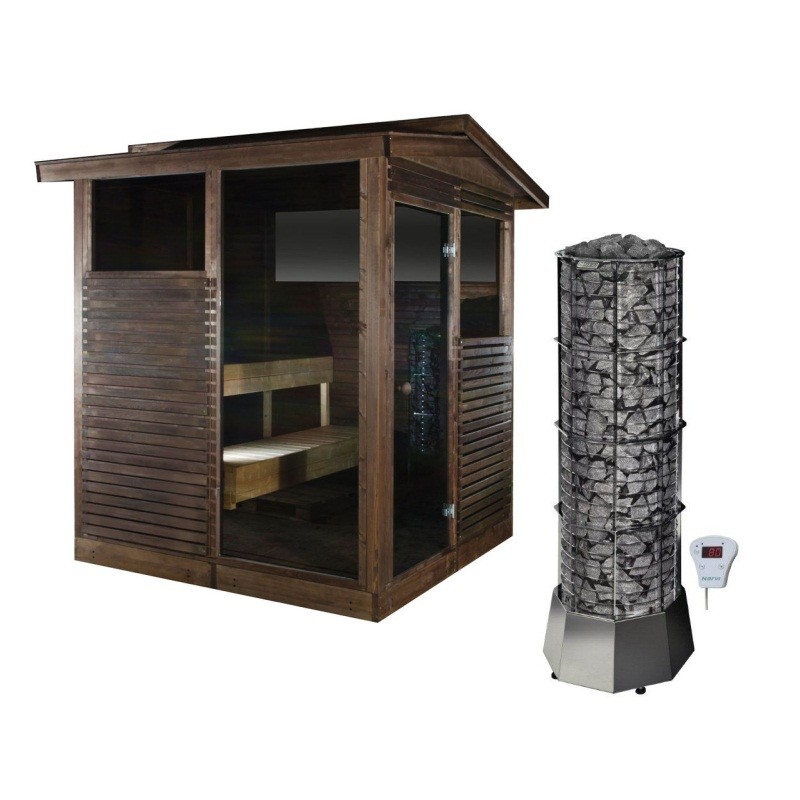 Saunahus Narvi Kota Pihasauna Softy 9 kW