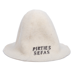 Saunahat - PIRTIES ŠEFAS, hvid